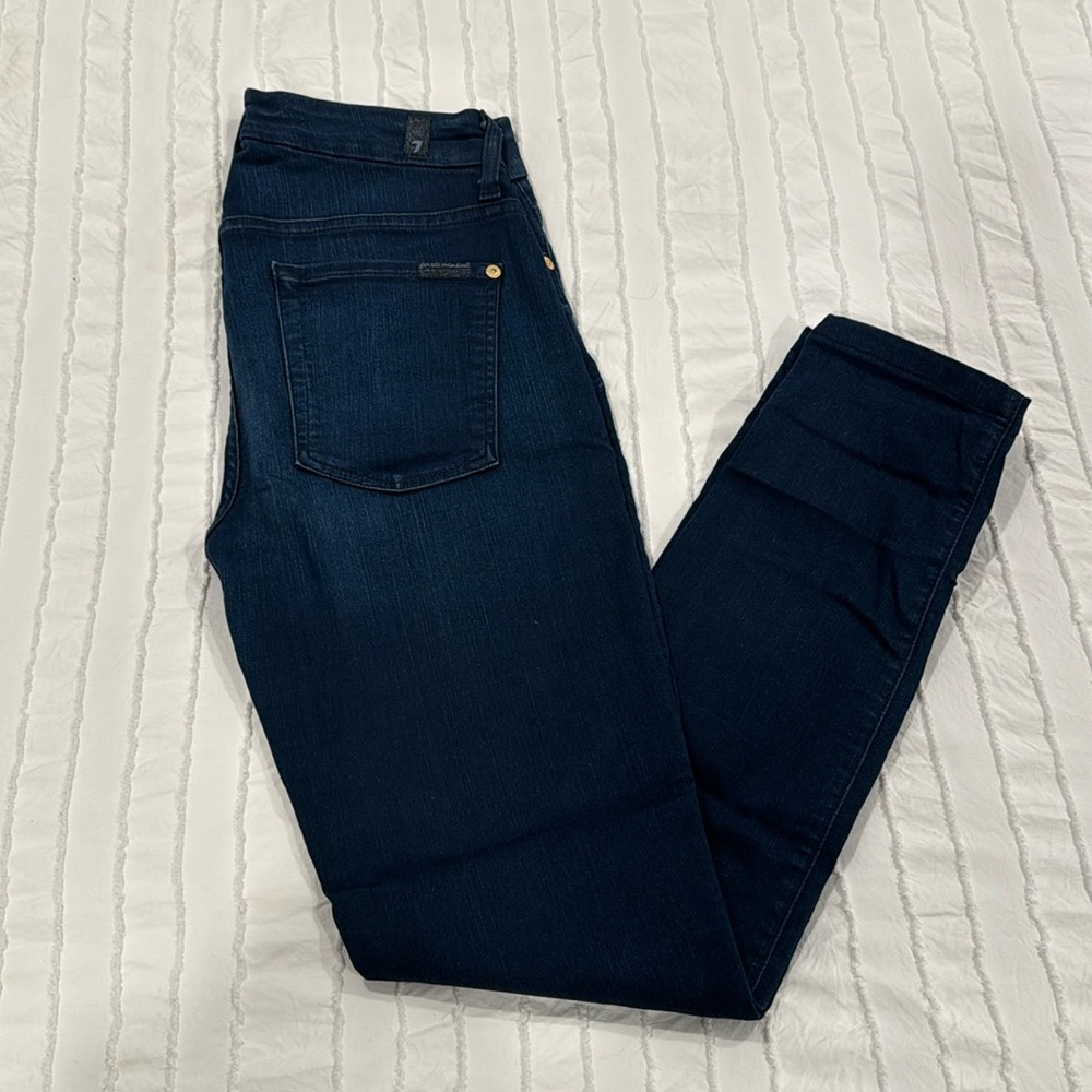 7 for all mankind skinny jeans size 27